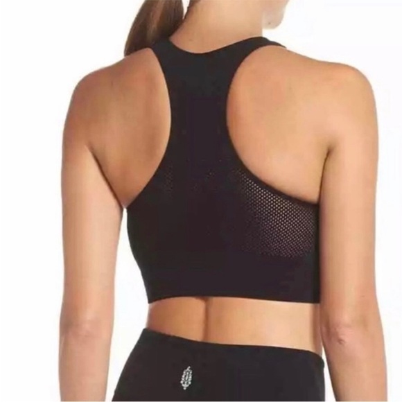 Free People Movement Seamless Mesh Sports Tank Bra - Picture 3 of 10